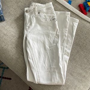 Grace in LA white skinny jeans
